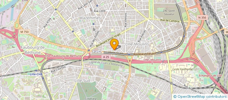localisation de l'entreprise SARL AZRA CARS à LILLE