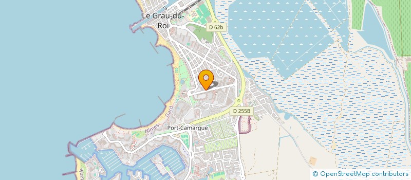 localisation de l'entreprise SARL AZUR CLEAN CAMARGUE  LE GRAU-DU-ROI