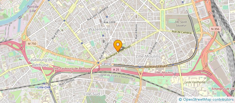 localisation de l'entreprise SARL AZUR IMEX à LILLE