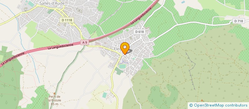 localisation de l'entreprise SARL AZUR IMMO  FLEURY