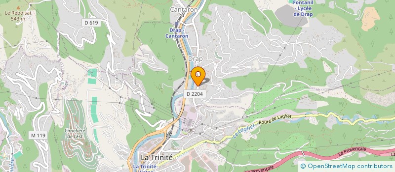 localisation de l'entreprise SARL AZUREENNE DE FOSSOYAGE à DRAP