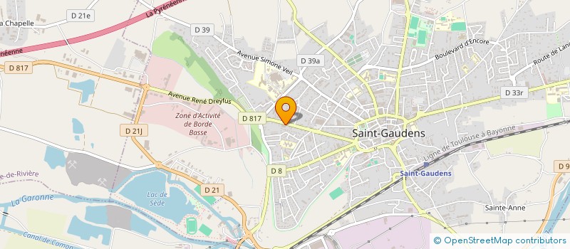 localisation de l'entreprise SARL AZURENOV à SAINT-GAUDENS