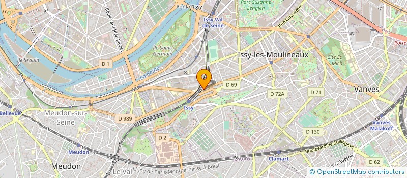 localisation de l'entreprise SARL AZZAOUI à ISSY-LES-MOULINEAUX