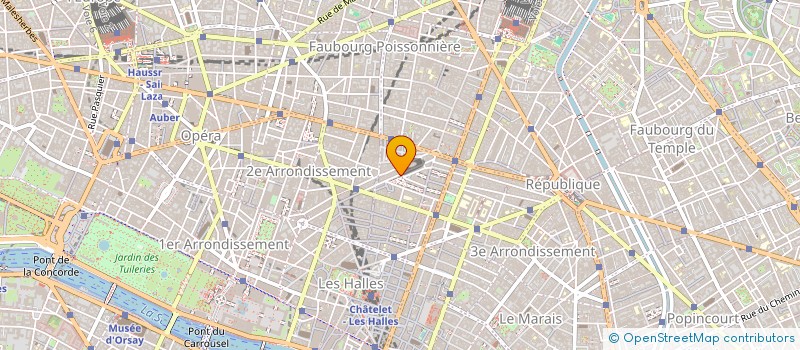 localisation de l'entreprise SARL AZZURI'S  PARIS