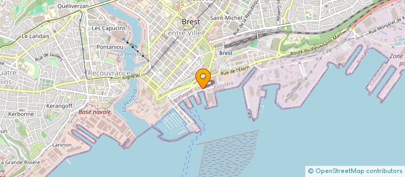 localisation de l'entreprise SARL B 7 à BREST