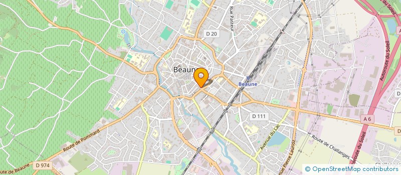 localisation de l'entreprise SARL B.A.L.L. à BEAUNE