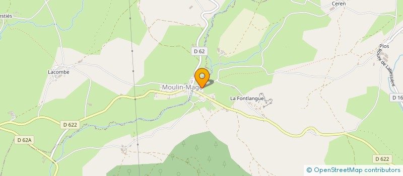 localisation de l'entreprise SARL B.B.  MURAT-SUR-VEBRE