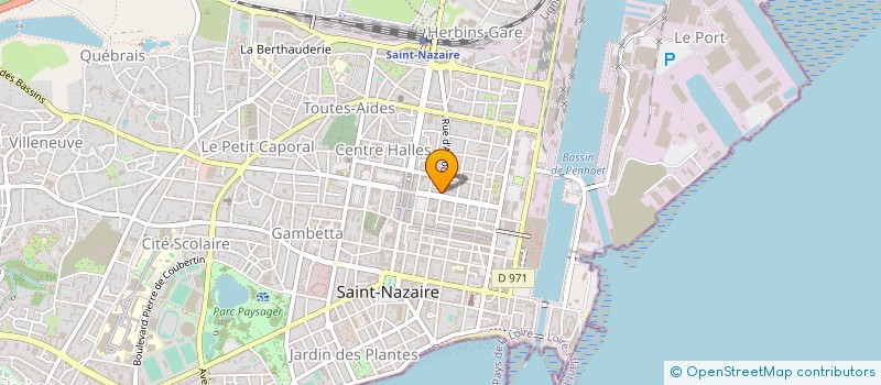 localisation de l'entreprise SARL B.B.K CONSTRUCTION à SAINT-NAZAIRE