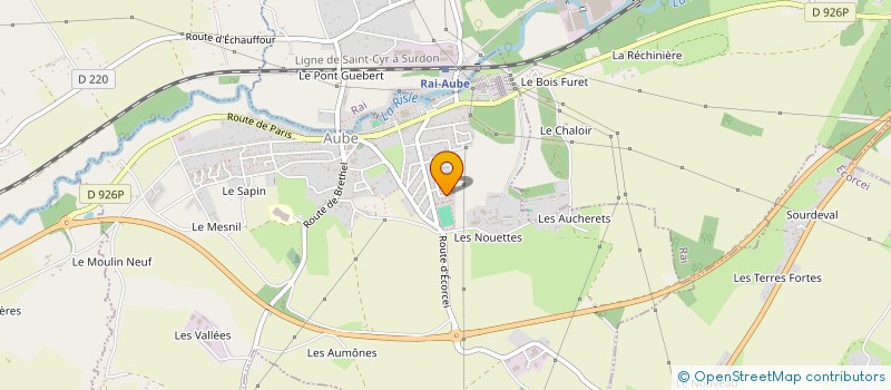 localisation de l'entreprise SARL B.C.2.F. à AUBE