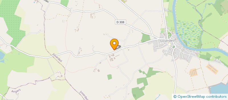 localisation de l'entreprise SARL B.C.F.  SCEAUX-D ANJOU