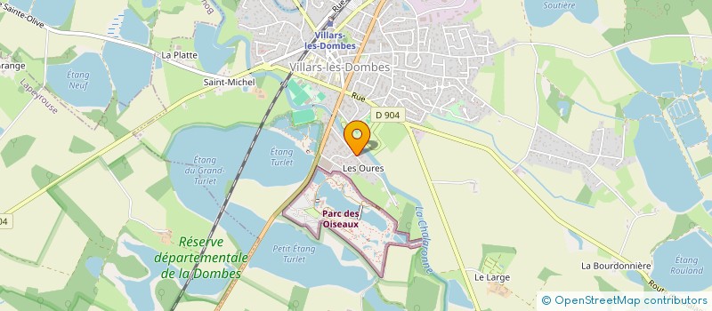 localisation de l'entreprise SARL B.C.N  VILLARS-LES-DOMBES