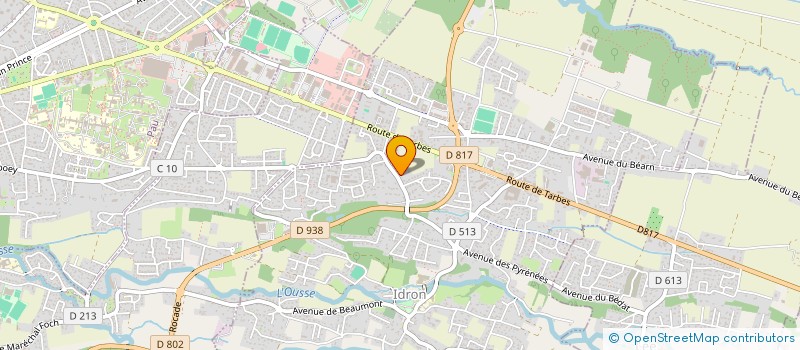 localisation de l'entreprise SARL B.D.C. à IDRON