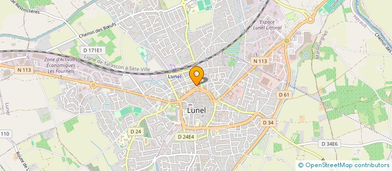 localisation de l'entreprise SARL B.E.H à LUNEL