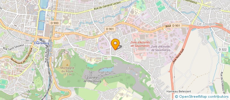 localisation de l'entreprise SARL B.E.I.  GUICHAINVILLE