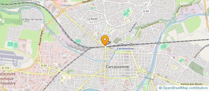 localisation de l'entreprise SARL B.E.S.T.B à CARCASSONNE