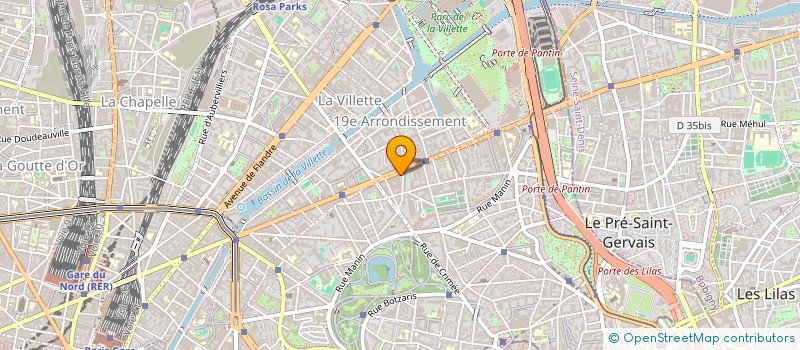 localisation de l'entreprise SARL B F P  PARIS