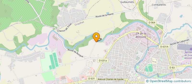 localisation de l'entreprise SARL B&G à GRAULHET