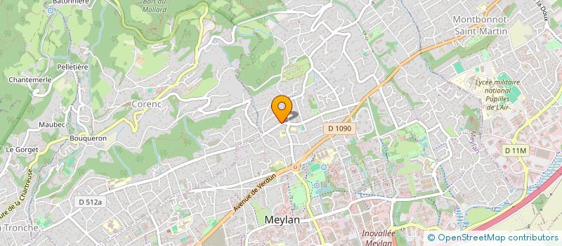 localisation de l'entreprise SARL B&G  MEYLAN