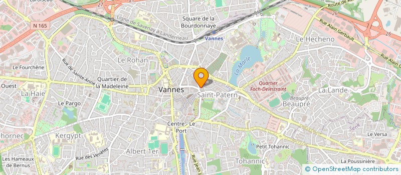 localisation de l'entreprise SARL B.G. BRUNO à VANNES