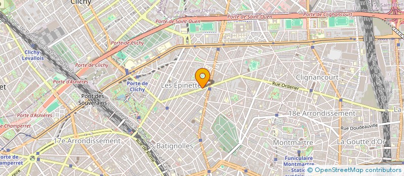 localisation de l'entreprise SARL B.H.R  PARIS