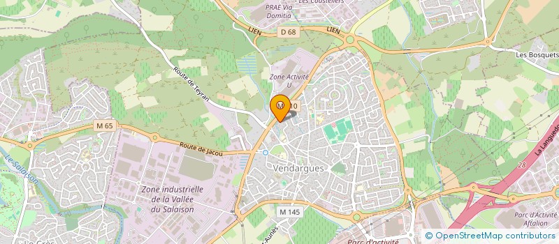 localisation de l'entreprise SARL B.I.2 à VENDARGUES