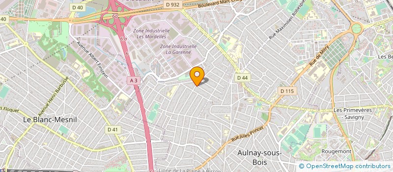localisation de l'entreprise SARL B I N G à AULNAY-SOUS-BOIS