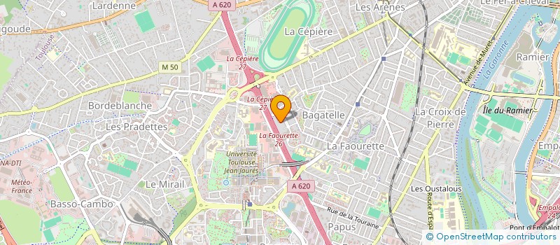 localisation de l'entreprise SARL B.L BATIMENT à TOULOUSE