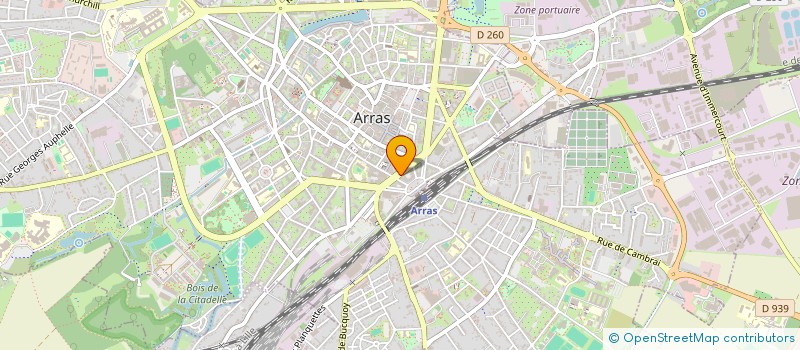 localisation de l'entreprise SARL B.L.C ACTIVITE à ARRAS