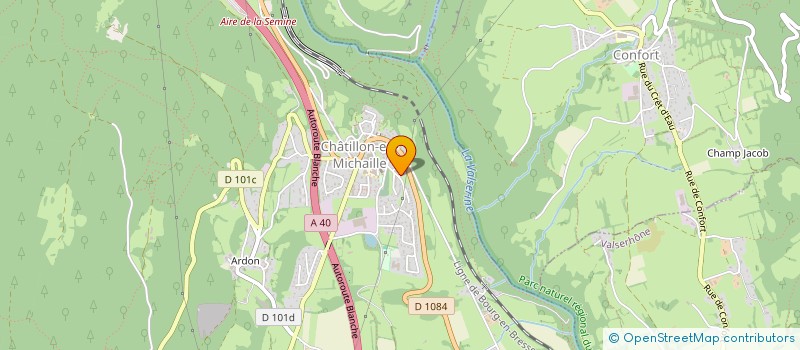 localisation de l'entreprise SARL  B LA VALSERINE à VALSERHONE