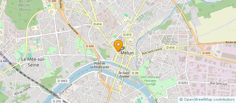 localisation de l'entreprise SARL B. LOUIS à MELUN