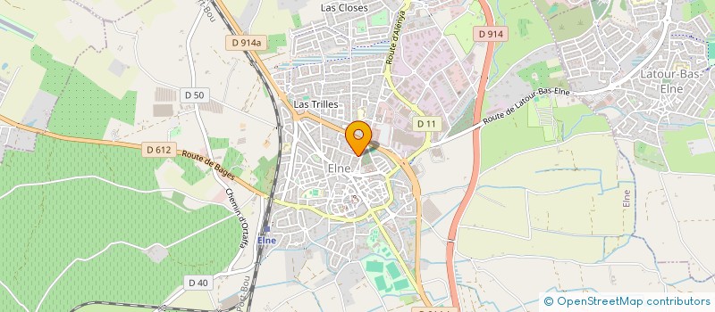 localisation de l'entreprise SARL B&M&G (BOURAS MENUISERIE GENERALE) à ELNE