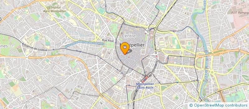 localisation de l'entreprise SARL B M R à MONTPELLIER
