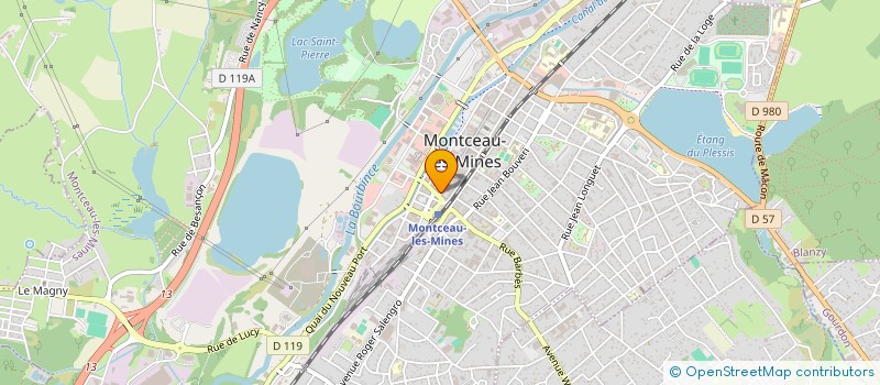 localisation de l'entreprise SARL B.M.S (BATIMENT MULTI SERVICES) à MONTCEAU-LES-MINES