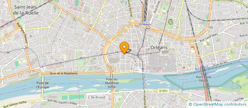 localisation de l'entreprise SARL B O C à ORLEANS
