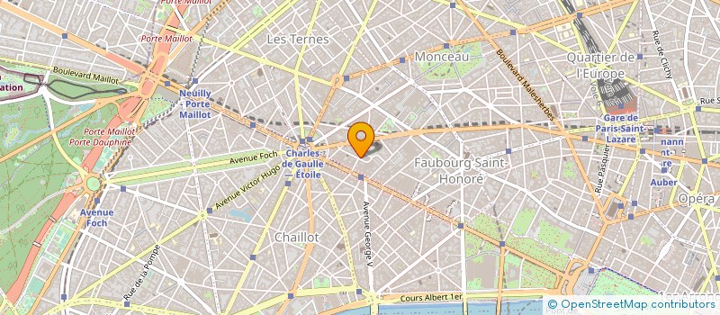 localisation de l'entreprise SARL B.P.F.  PARIS