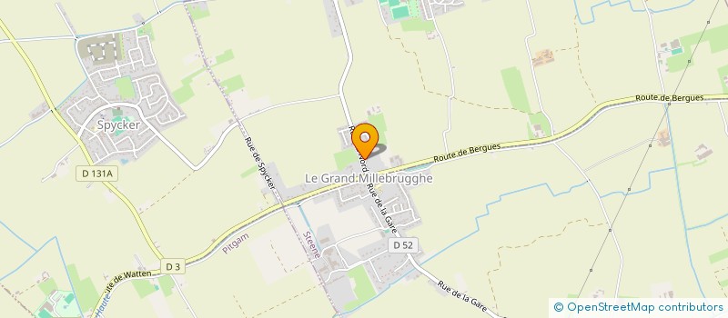 localisation de l'entreprise SARL B.P.H. à ARMBOUTS-CAPPEL