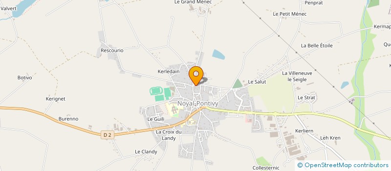 localisation de l'entreprise SARL B R I I à NOYAL-PONTIVY