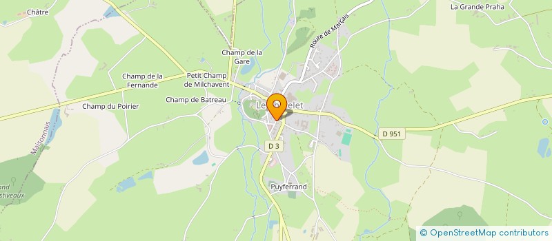 localisation de l'entreprise SARL B.S  PISANY