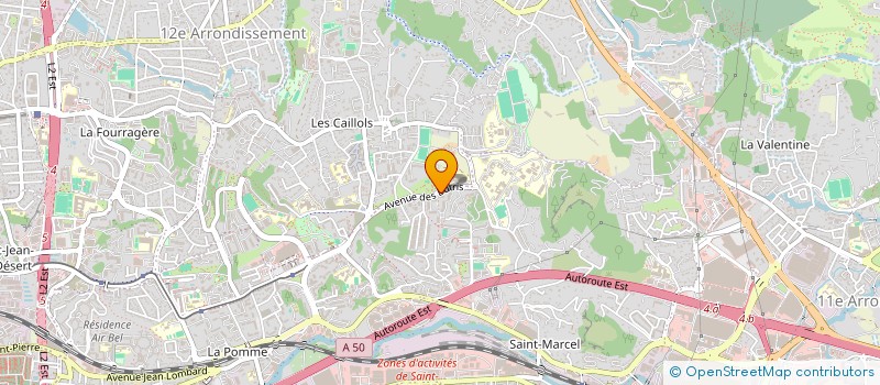 localisation de l'entreprise SARL B S E à MARSEILLE
