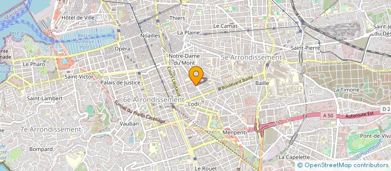localisation de l'entreprise SARL B S G à MARSEILLE
