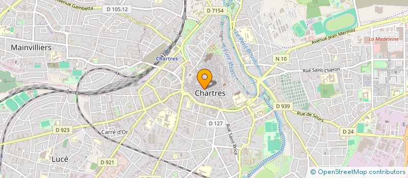localisation de l'entreprise SARL B.S.M. à CHARTRES