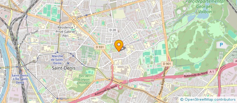 localisation de l'entreprise SARL B.T.F à SAINT-DENIS