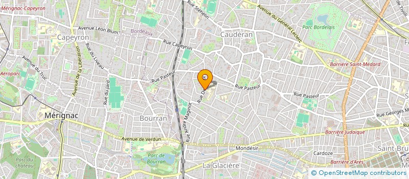 localisation de l'entreprise SARL B T IMMO CONSEIL à BORDEAUX