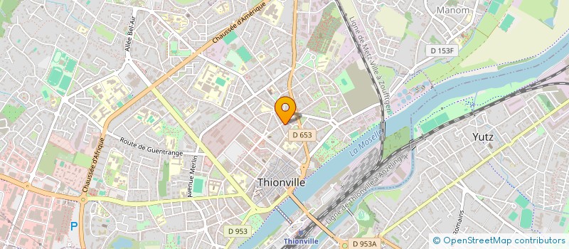 localisation de l'entreprise SARL B V MEUBLIMMO à THIONVILLE