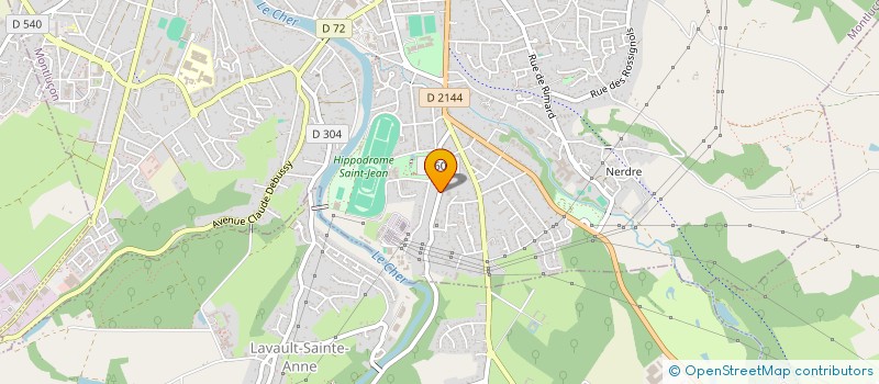 localisation de l'entreprise SARL B2C à MONTLUCON
