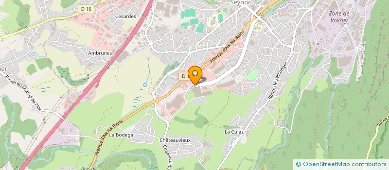 localisation de l'entreprise SARL B2CYCLES à ANNECY