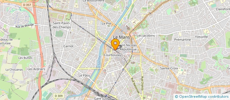 localisation de l'entreprise SARL B2S à LE MANS