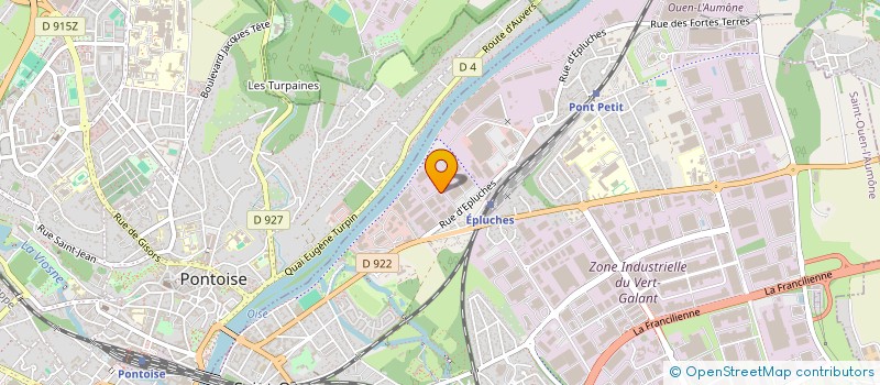 localisation de l'entreprise SARL B2S  SAINT-OUEN-L'AUMONE