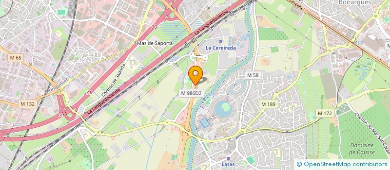 localisation de l'entreprise SARL B34 à LATTES