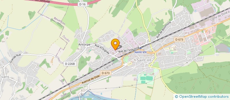 localisation de l'entreprise SARL B3G à SAINT-VIT